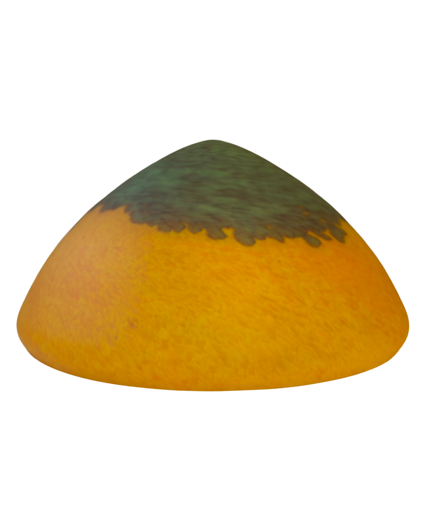 Chapeau de lampe pâte de verre