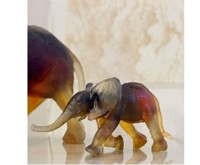 Cristal Daum : Eléphant Savana PM