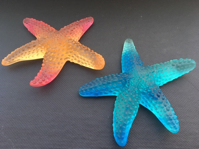 Cristal Daum : Etoile de Mer.