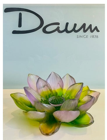 Cristal Daum : Jardin de Lotus