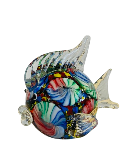 Poisson en verre soufflé