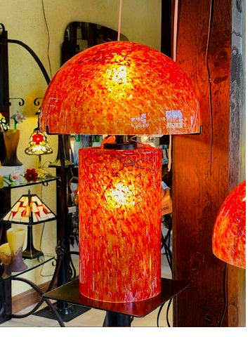 Lampe en verre soufflé GM
