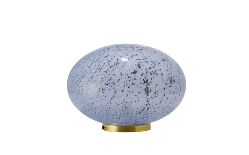 Lampe en verre soufflé