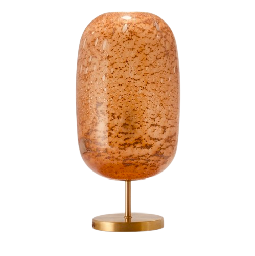 Lampe en verre soufflé