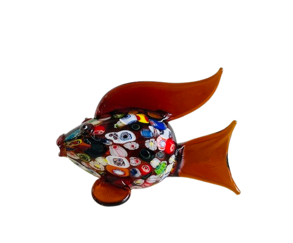 Poisson en verre souffle