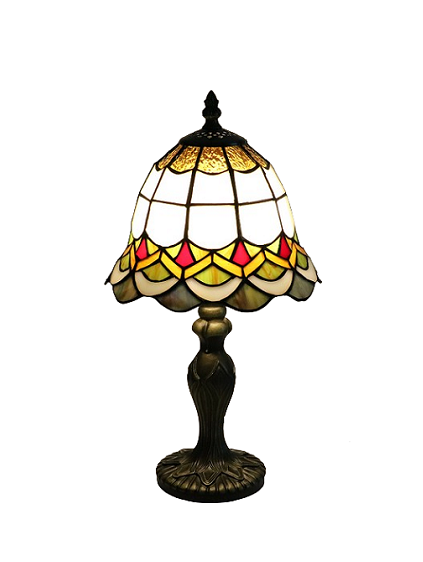 Lampe style Tiffany diam.15 réf.15.052