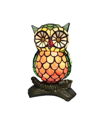 lampe chouette tiffany