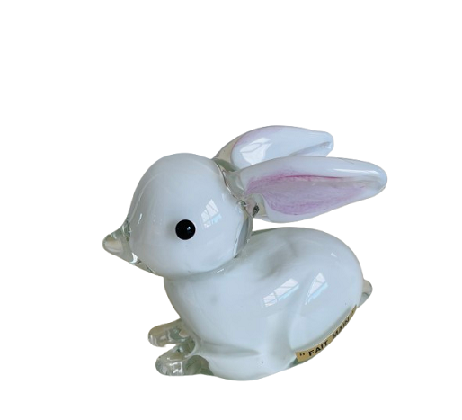 lapin en verre souffle