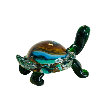 tortue en verre souffle