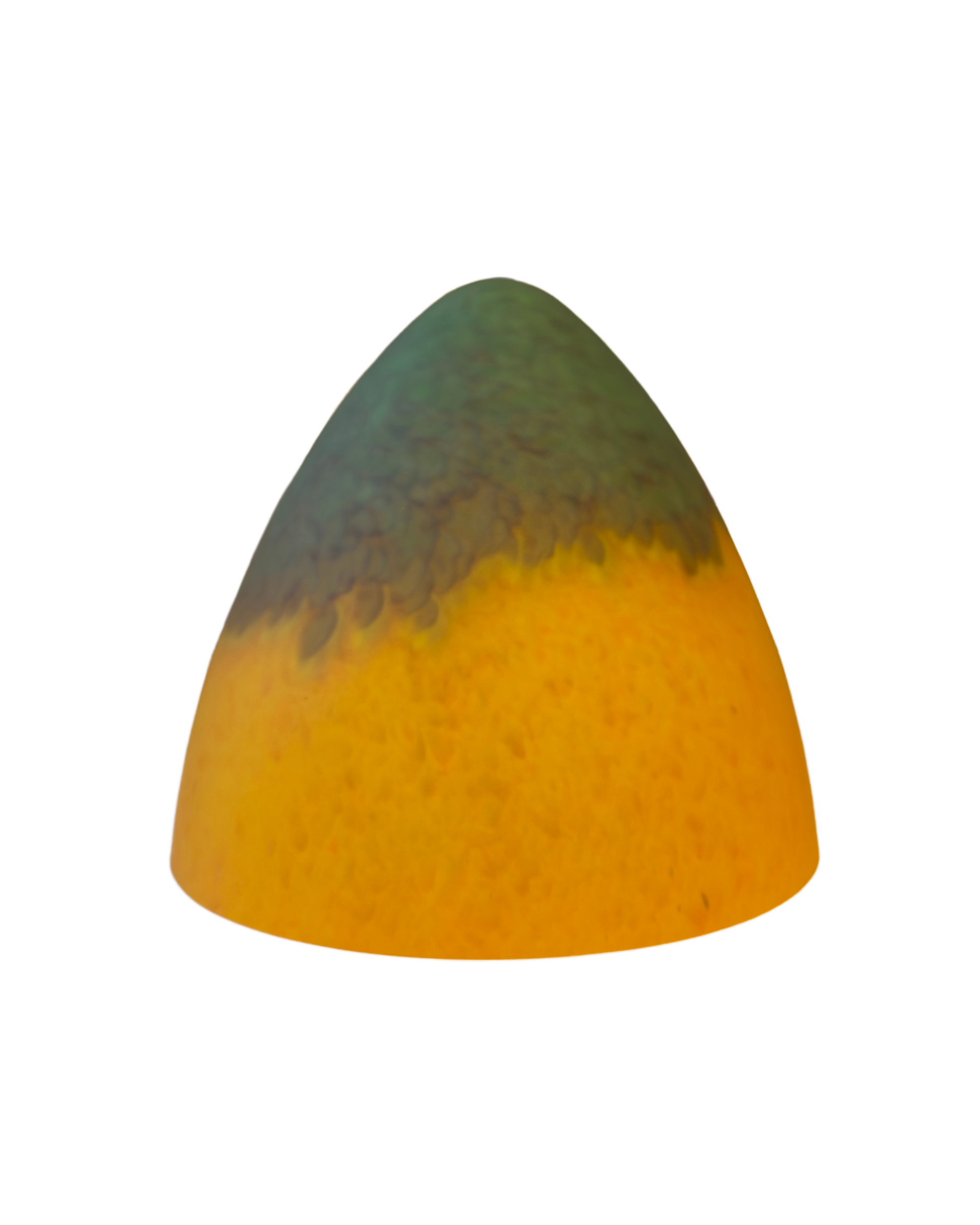 Chapeau de lampe pâte de verre