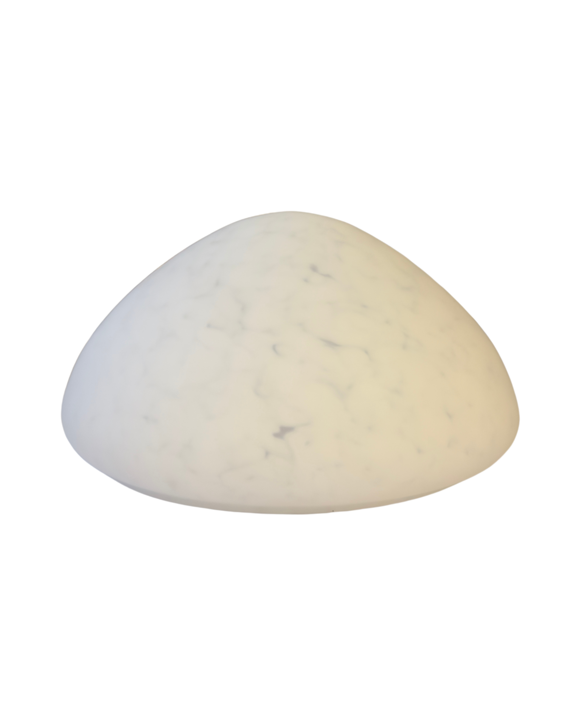 Chapeau de lampe pâte de verre