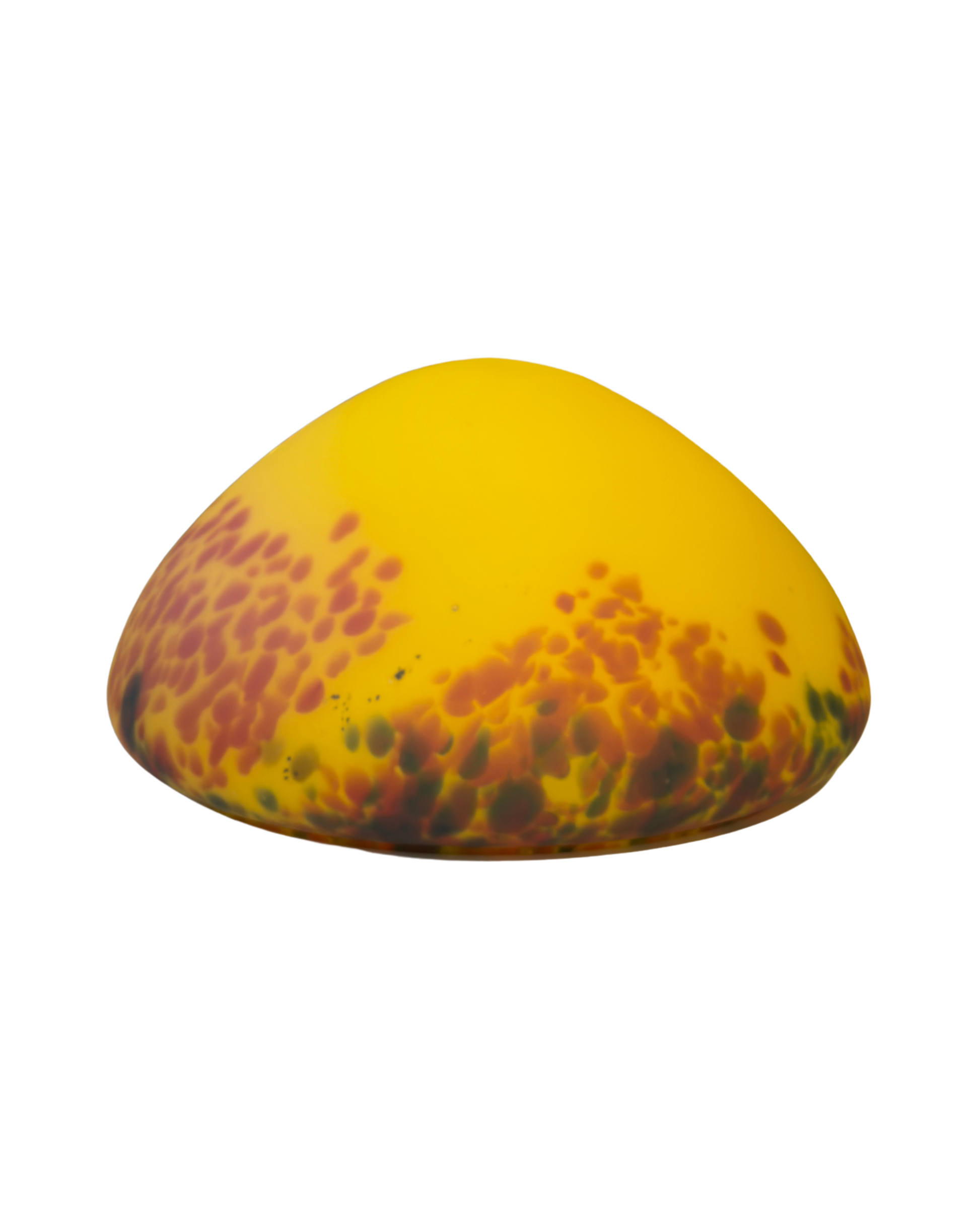 Chapeau de lampe pâte de verre