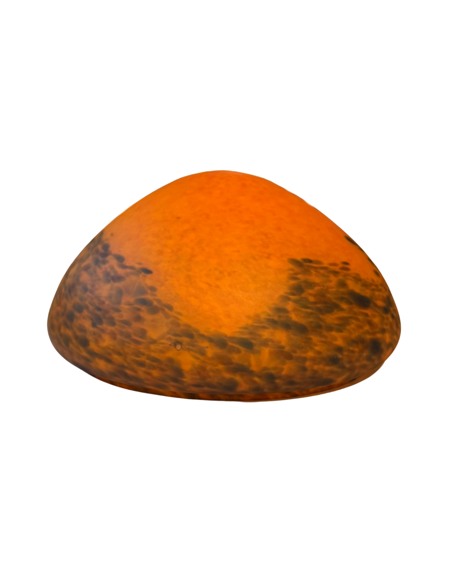 Chapeau de lampe pâte de verre