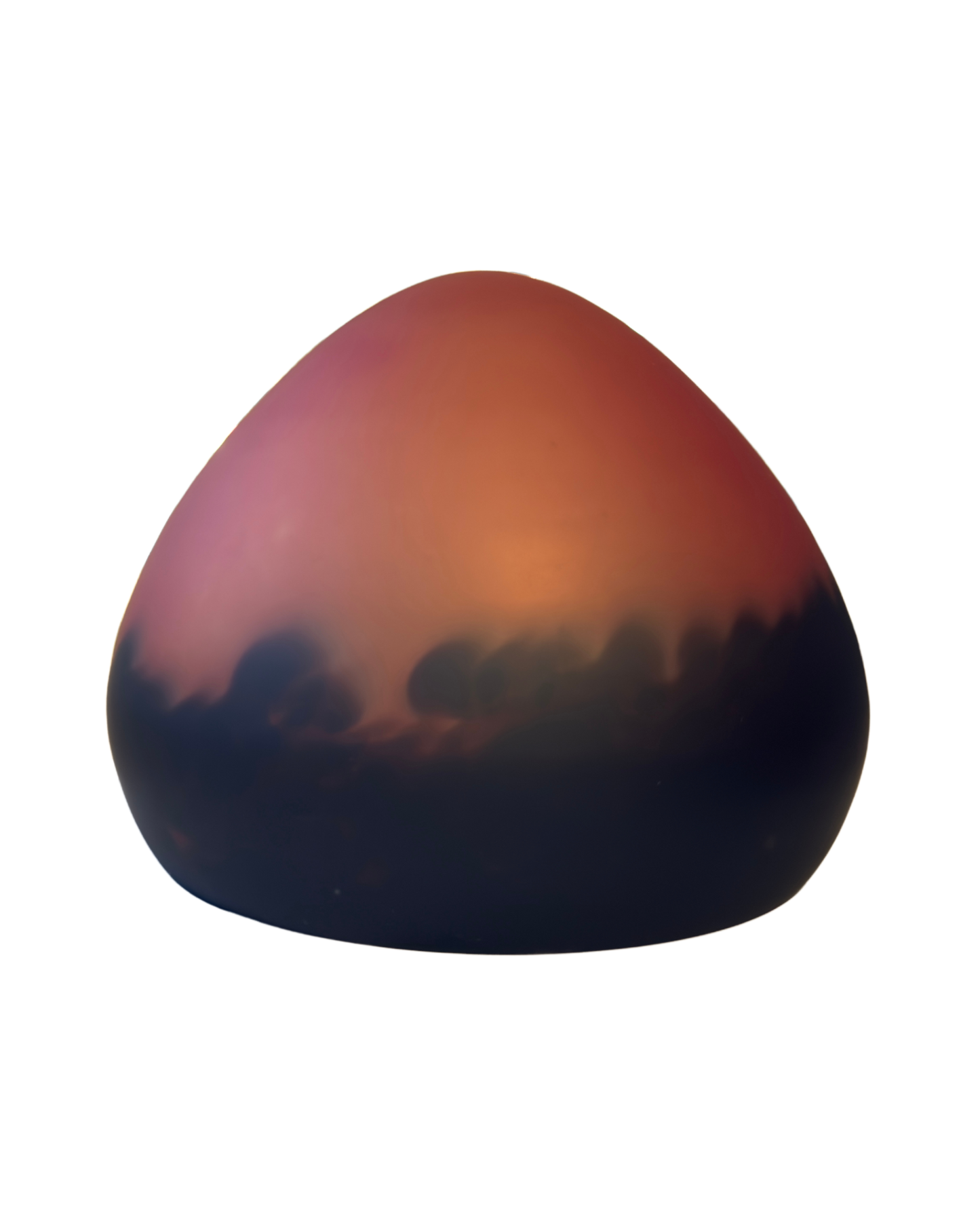 Chapeau de lampe pâte de verre