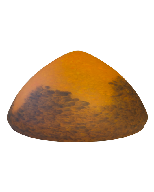 Chapeau de lampe pâte de verre