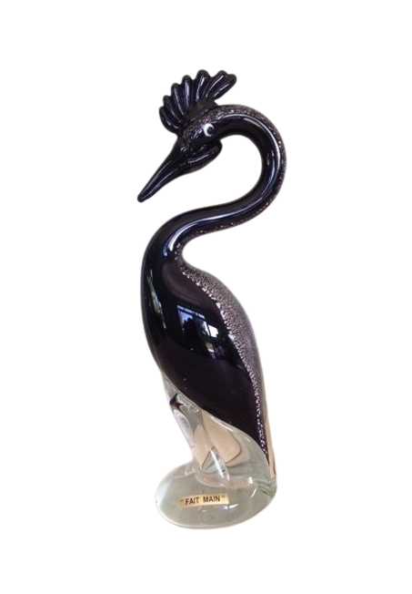 Cormoran en verre souffle
