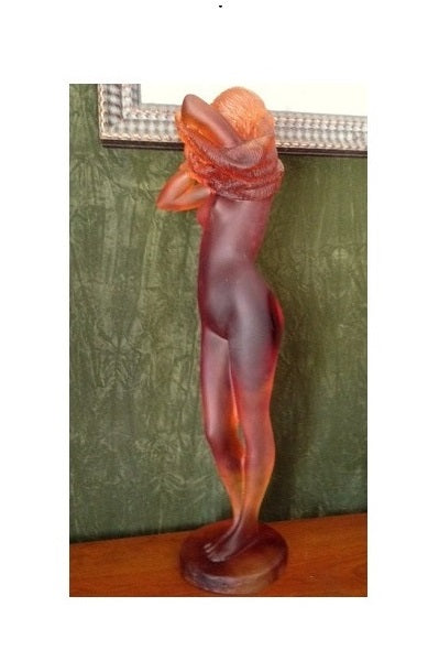 Cristal Daum : Femme au Chandail