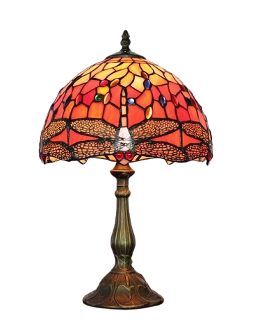 Lampe style Tiffany diam.25                           réf.25.033