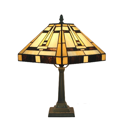 Lampe style Tiffany diam.25                          réf.25.049