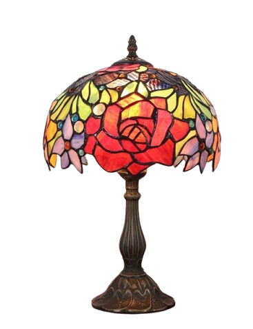 Lampe style Tiffany diam.25                           réf.25.053