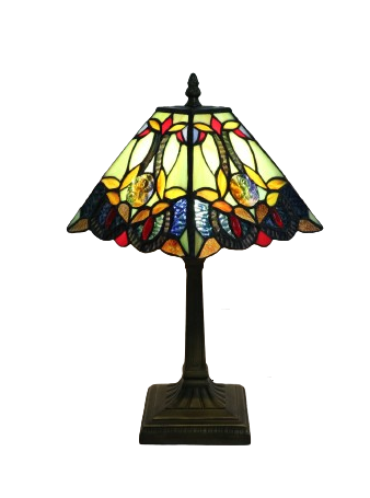 Lampe style Tiffany diam.25 réf.25.615