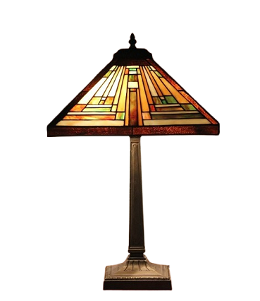 Lampe style Tiffany diam.25                           réf.25.868