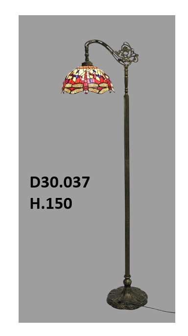 .Lampadaire style Tiffany réf.D30.037