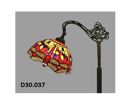 .Lampadaire style Tiffany réf.D30.037