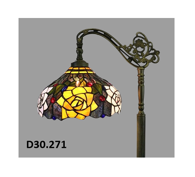 .Lampadaire style Tiffany réf.D30.271