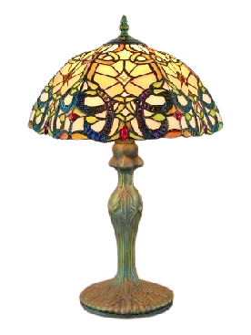 Lampe style Tiffany diam.30                           réf.30.284
