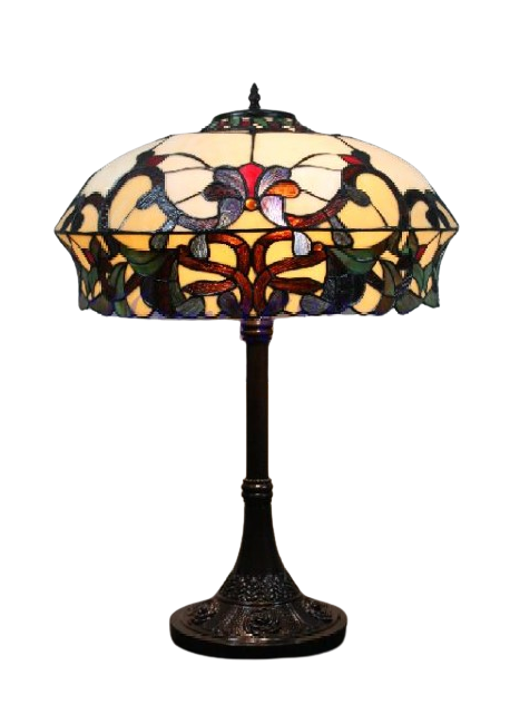 Lampe style Tiffany diam.40                           réf.40.387