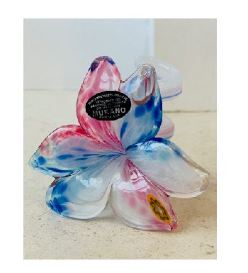 Fleur Murano  en verre souffle 