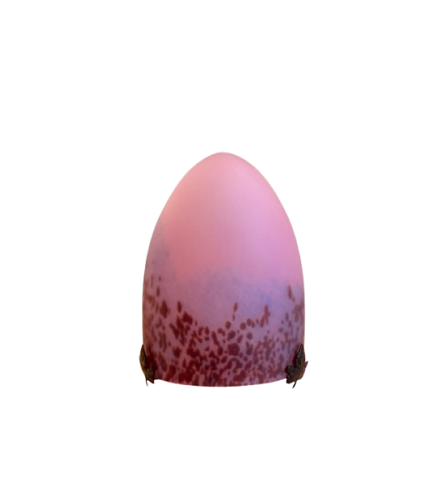 Chapeau de lampe pâte de verre diamètre 14 cm