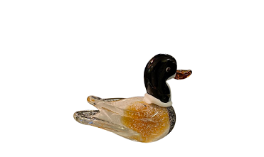 Canard en verre soufflé