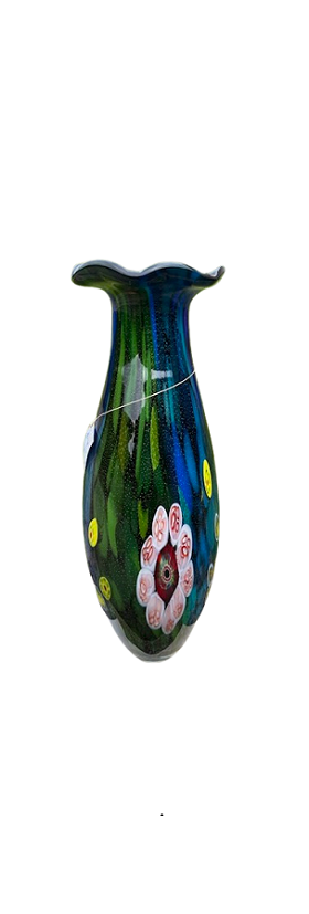 Vase en verre soufflé haut. 51 cm