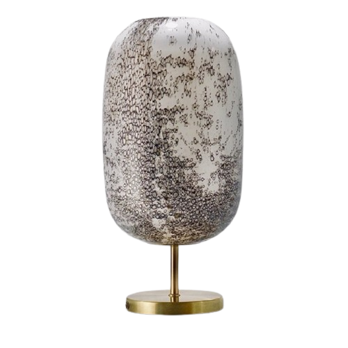 Lampe en verre soufflé