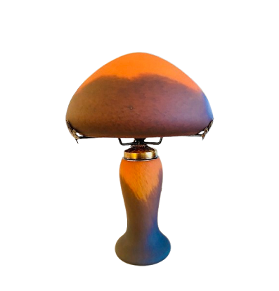 Lampe pâte de verre.