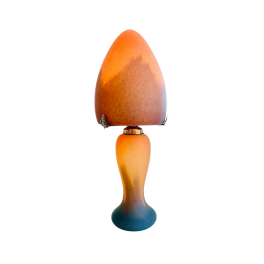 Lampe pâte de verre.