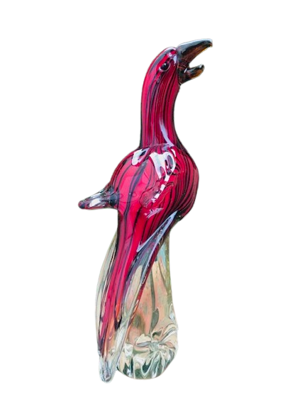 Oiseau en verre souffle