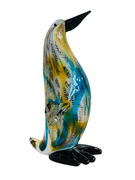 Pingouin en verre soufflé