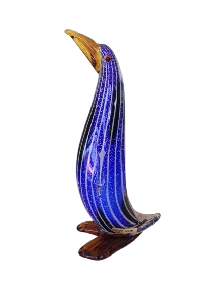 Pingouin en verre souffle