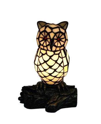 lampe chouette tiffany