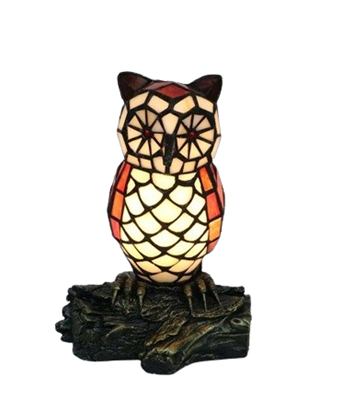 lampe chouette tiffany