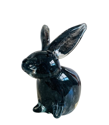 lapin en verre souffle 1