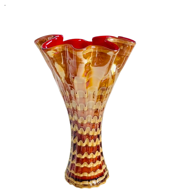 vase en verre souffle 01