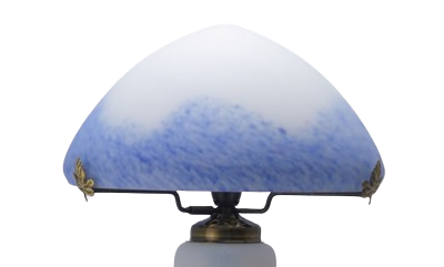 Chapeau de Lampe pâte de verre diamètre 26,5 cm