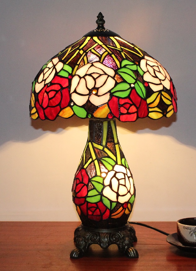Lampe style Tiffany diam.30 réf.30.006
