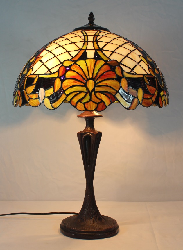 Lampe style Tiffany diam.40                           réf.40.728