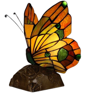 Papillon style Tiffany                                   réf.R22