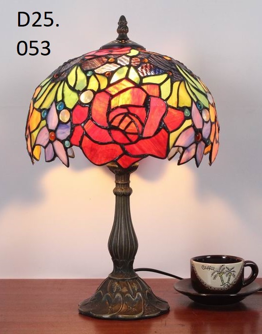 Lampe style Tiffany diam.25                           réf.25.053